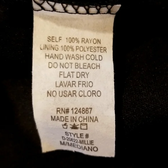 Dream Of Me Prairie Boho Ditsy Floral Printed Dress Size M - Picture 6 of 6